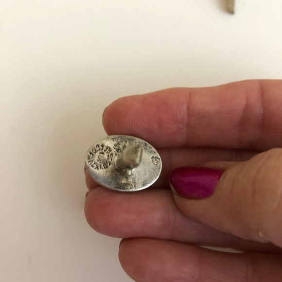 Vintage Turquoise Cuff Links - Picture 5 of 5